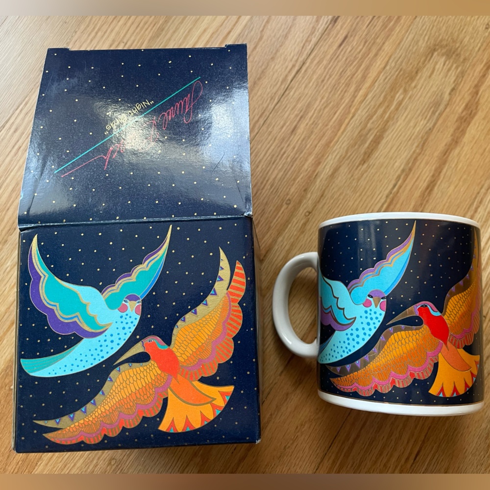 Laurel Burch Mug - Night Birds